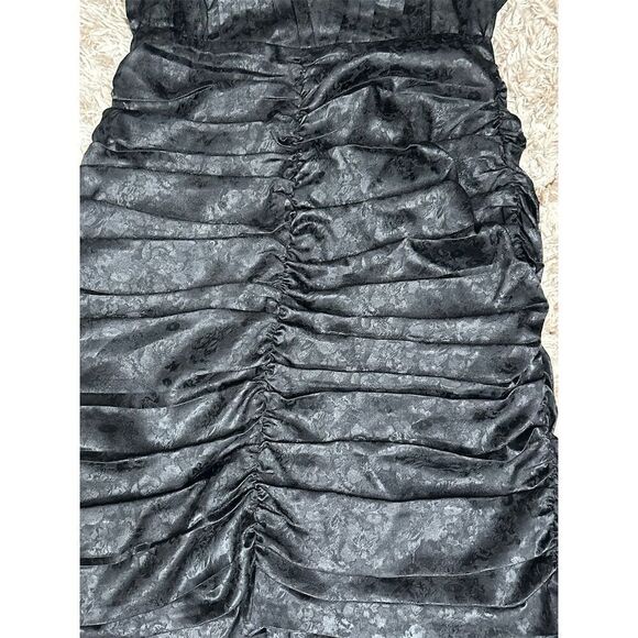 Hunter Bell Ariana Dress Black Knee Length Party Cocktail Size 0 - Picture 3 of 11